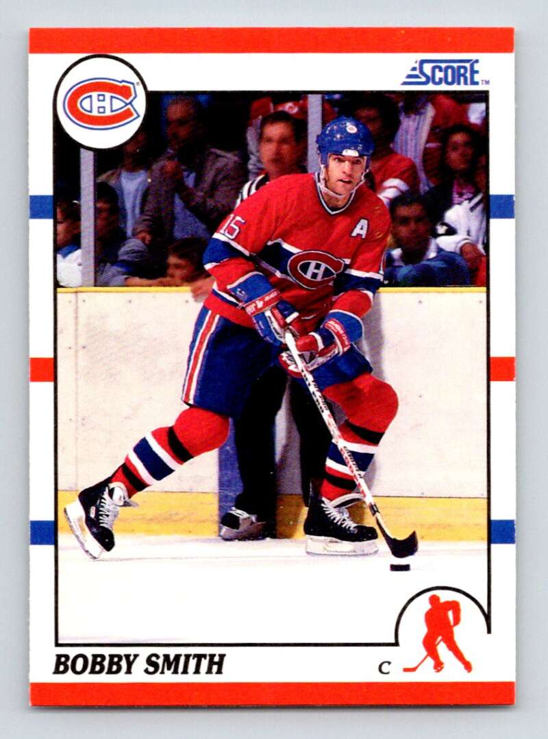 1990-91 Score American #61 Bobby Smith Montreal Canadiens Image 1