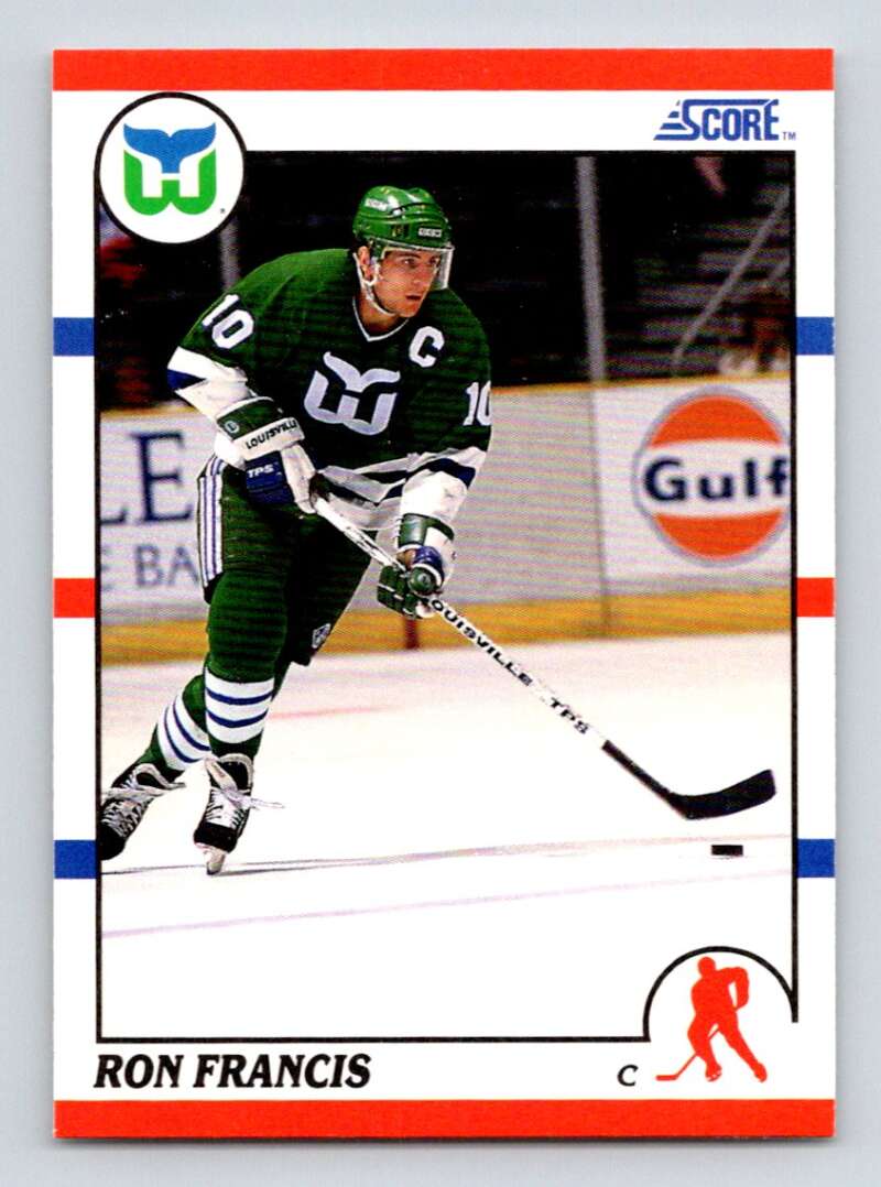 1990-91 Score American #70 Ron Francis Hartford Whalers Image 1