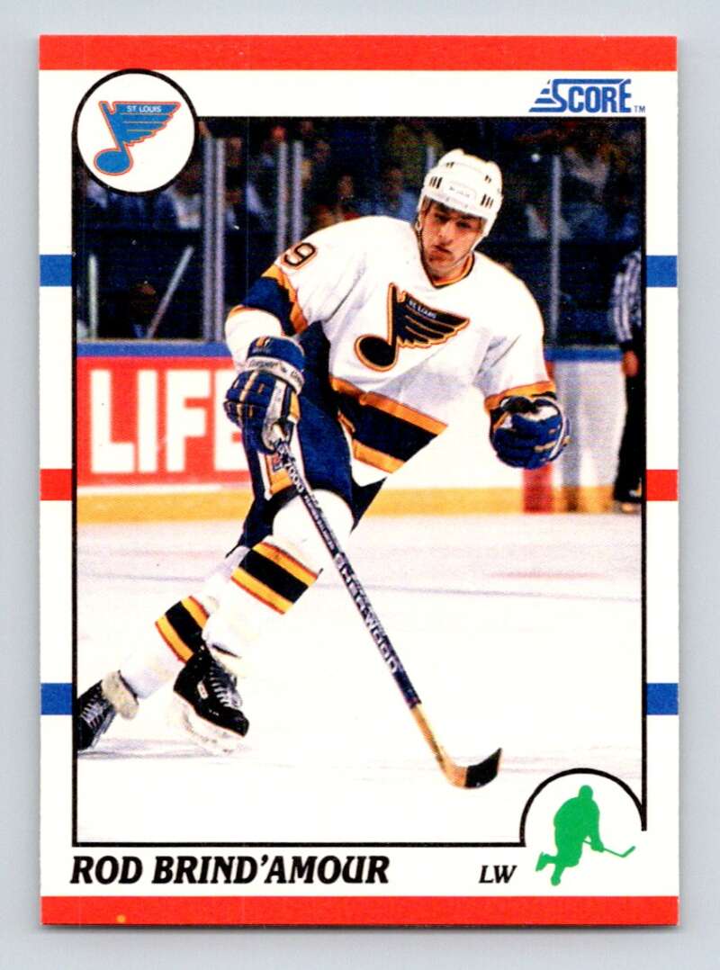 1990-91 Score American #131 Rod Brind'Amour RC Rookie St. Louis Blues Image 1