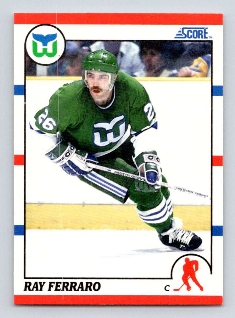 1990-91 Score American #134 Ray Ferraro Hartford Whalers Image 1