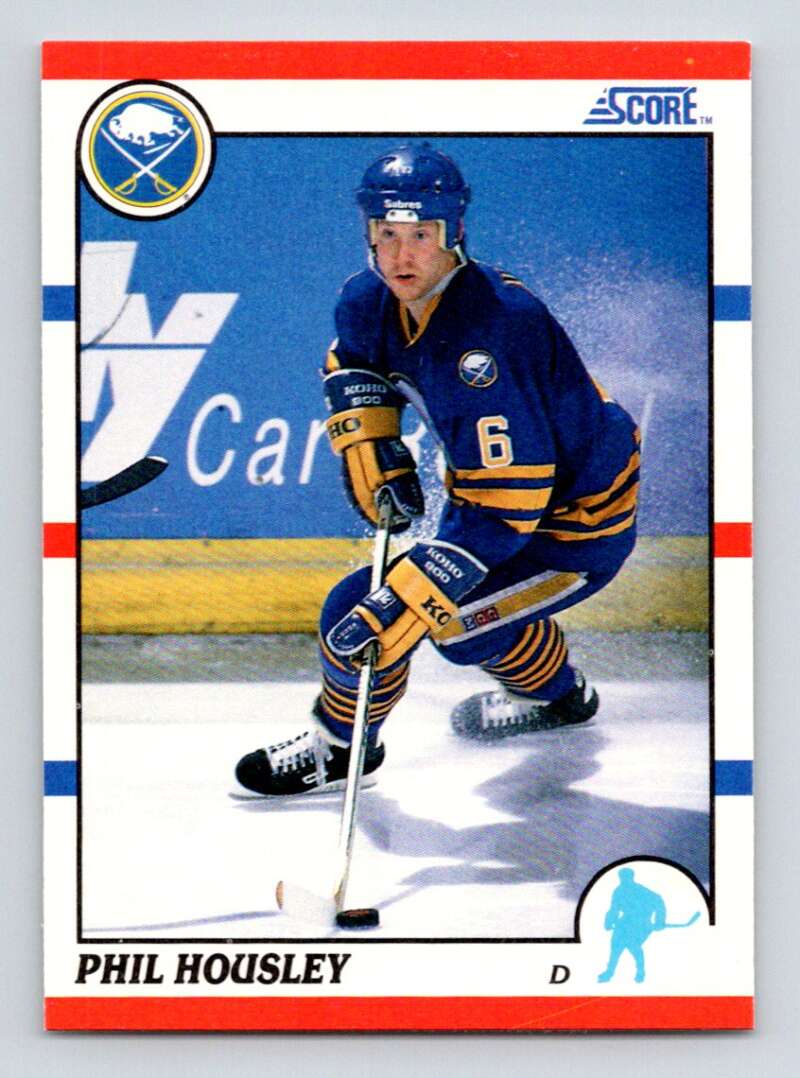 1990-91 Score American #145 Phil Housley Buffalo Sabres Image 1