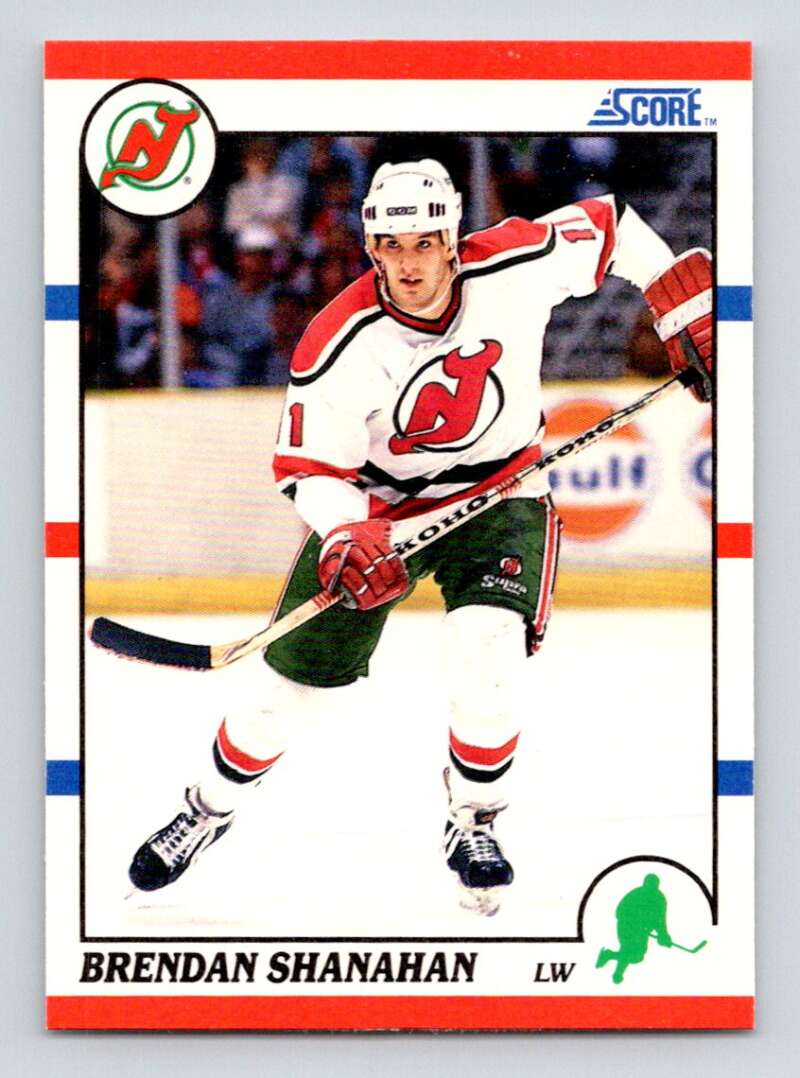 1990-91 Score American #146 Brendan Shanahan New Jersey Devils Image 1