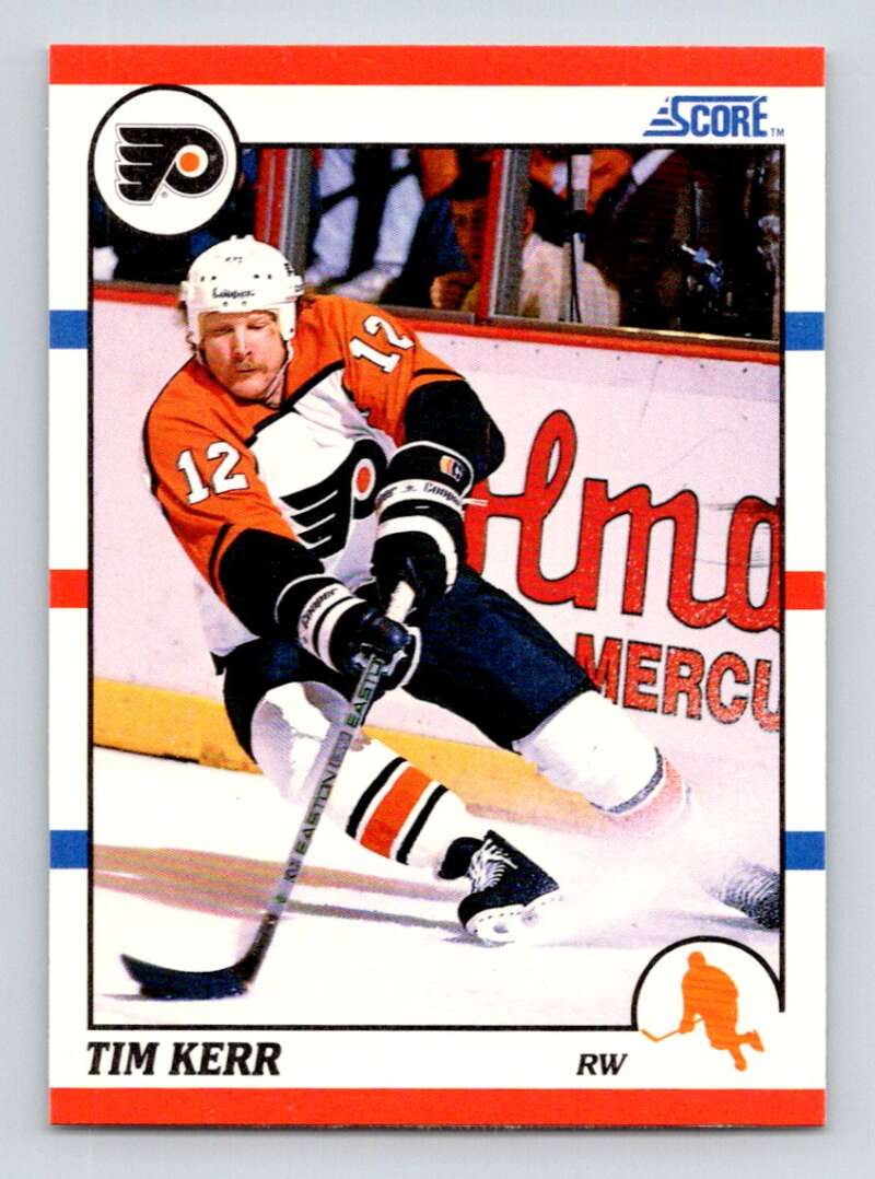1990-91 Score American #177 Tim Kerr Philadelphia Flyers Image 1