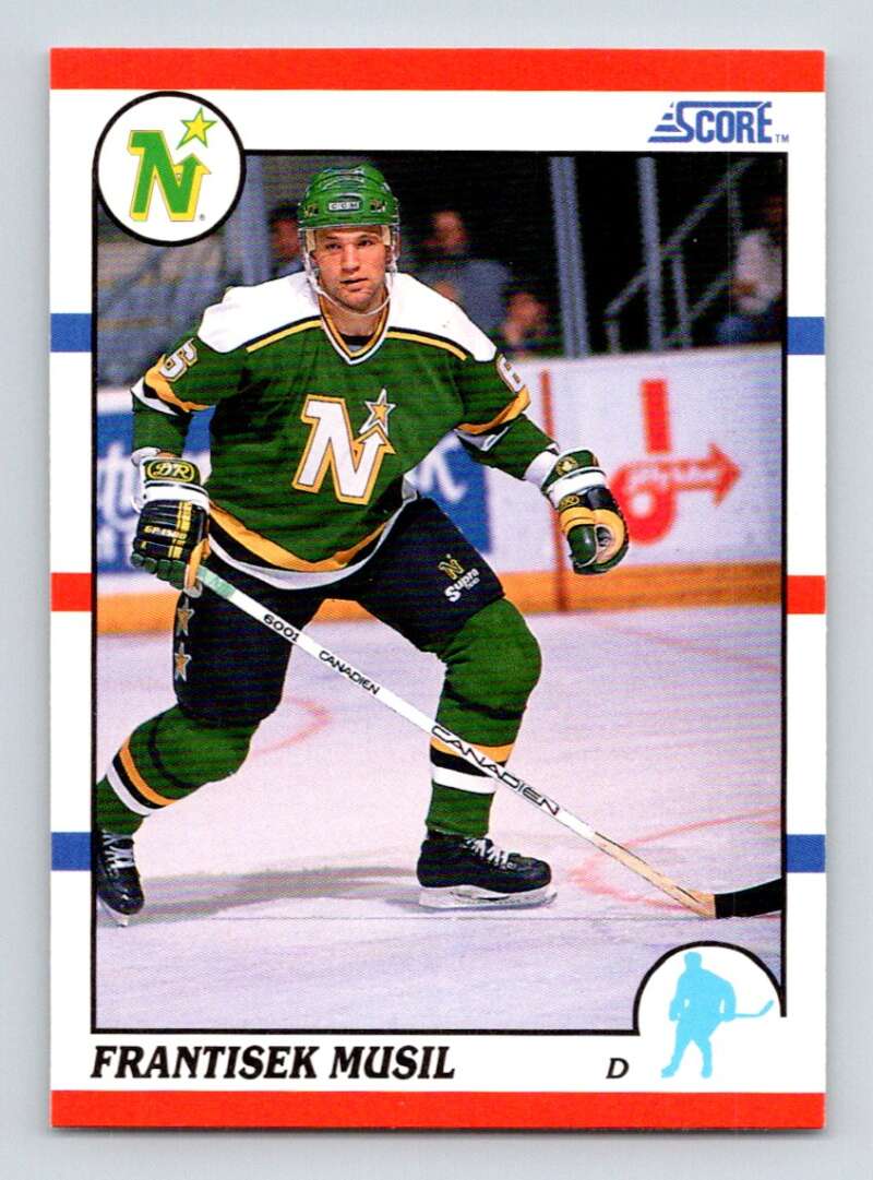 1990-91 Score American #223 Frank Musil Minnesota North Stars Image 1
