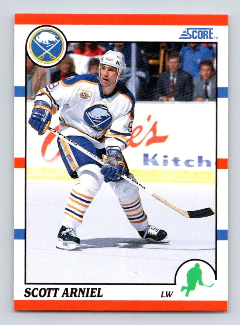 1990-91 Score American #251 Scott Arniel Buffalo Sabres Image 1