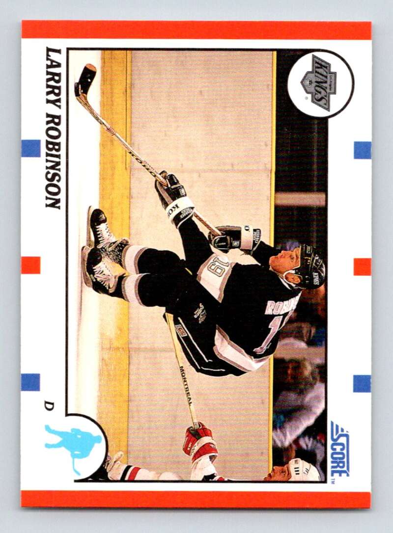 1990-91 Score American #260 Larry Robinson Los Angeles Kings Image 1
