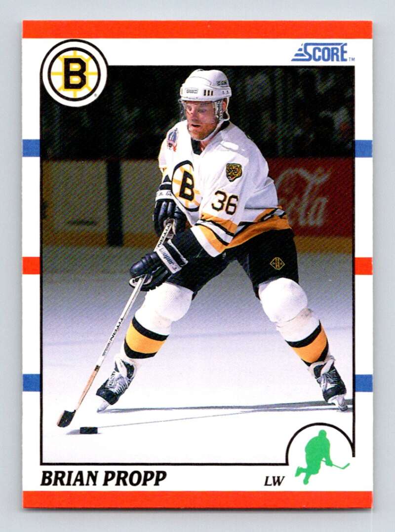 1990-91 Score American #269 Brian Propp Boston Bruins Image 1