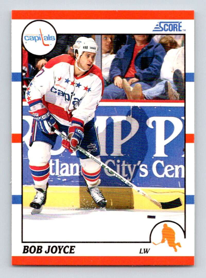 1990-91 Score American #291 Bob Joyce Washington Capitals Image 1