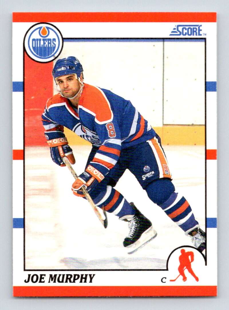 1990-91 Score American #293 Joe Murphy RC Rookie Edmonton Oilers Image 1