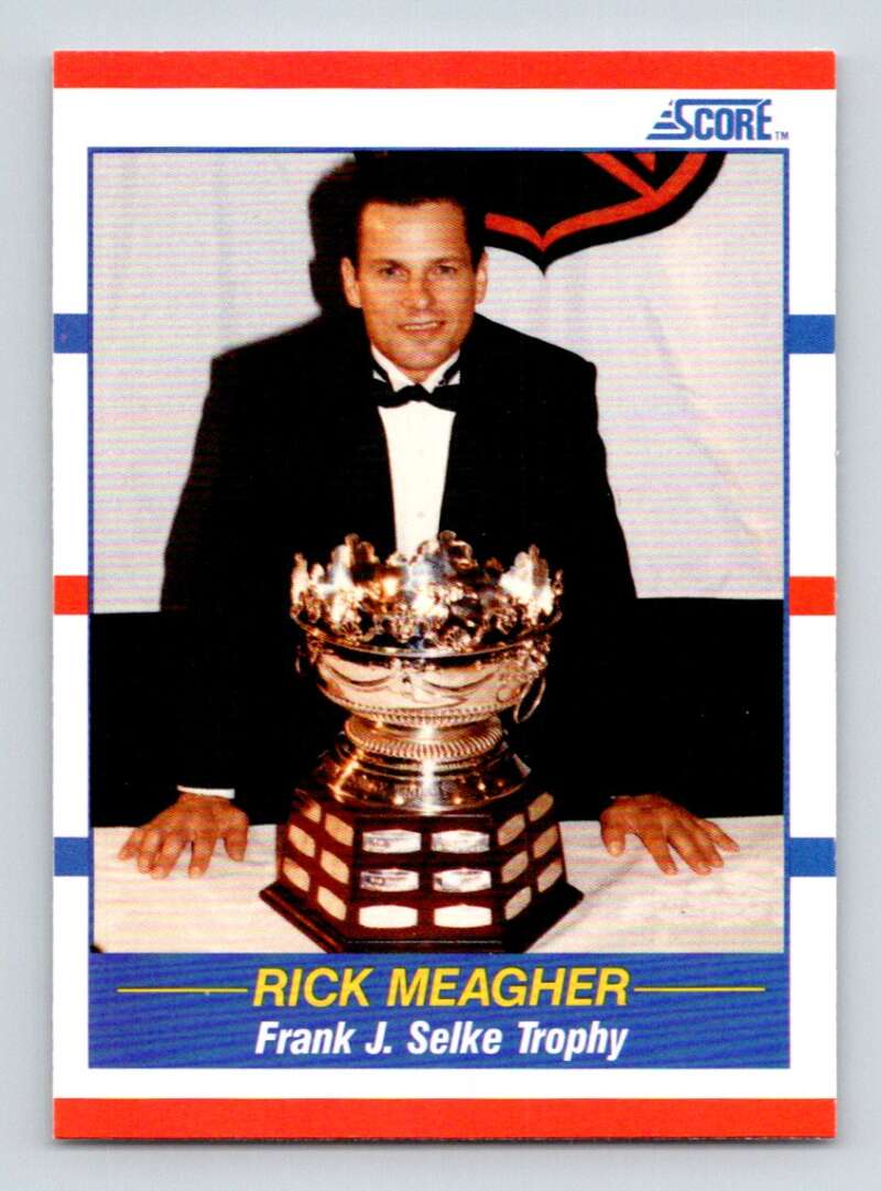 1990-91 Score American #359 Rick Meagher TR St. Louis Blues Image 1