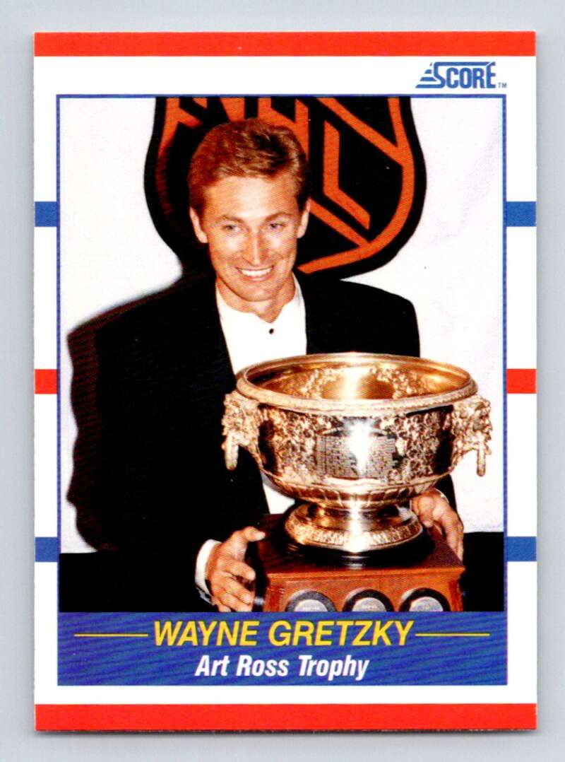 1990-91 Score American #361 Wayne Gretzky TR Los Angeles Kings Image 1