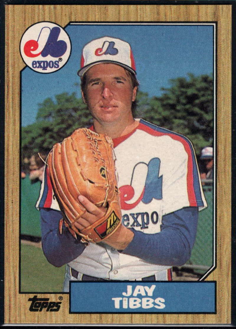 1987 Topps #9 Jay Tibbs Expos Image 1