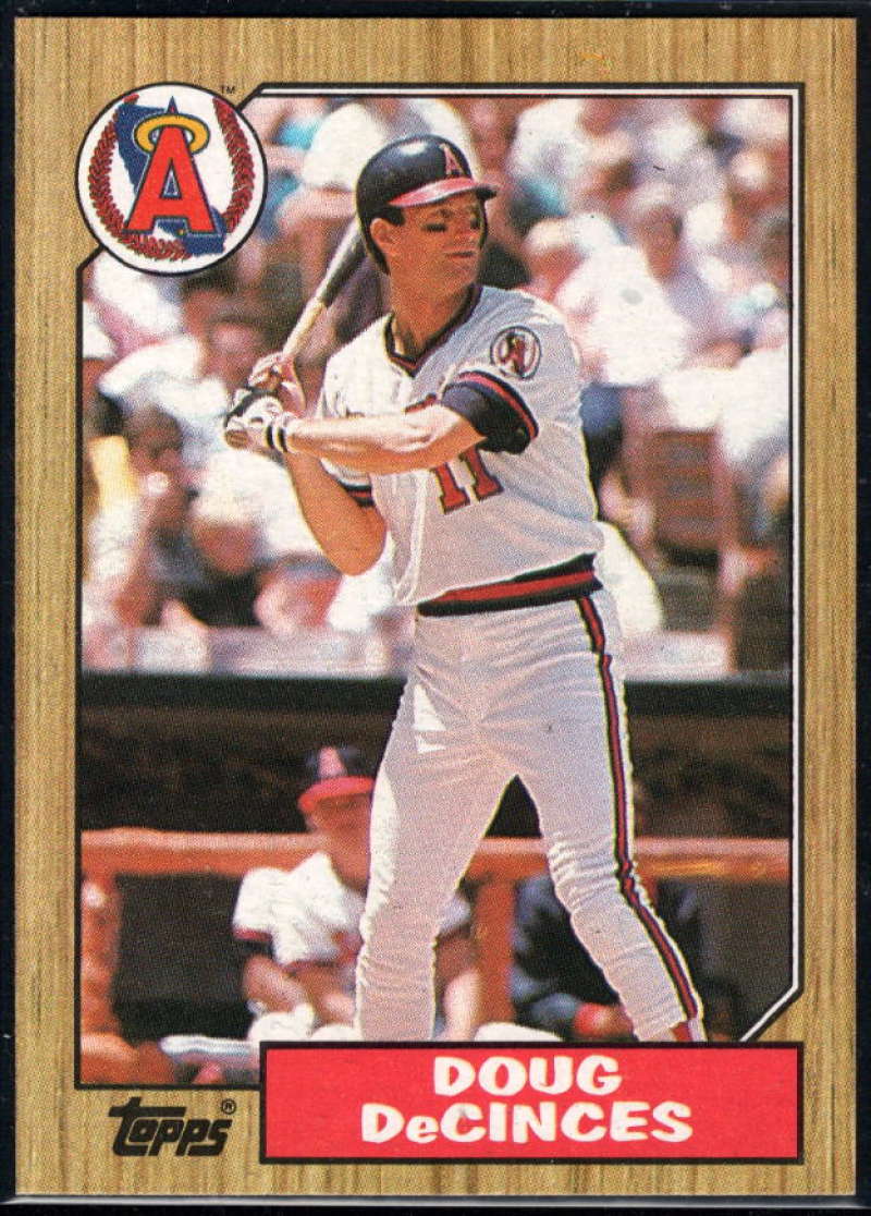 1987 Topps #22 Doug DeCinces Angels Image 1