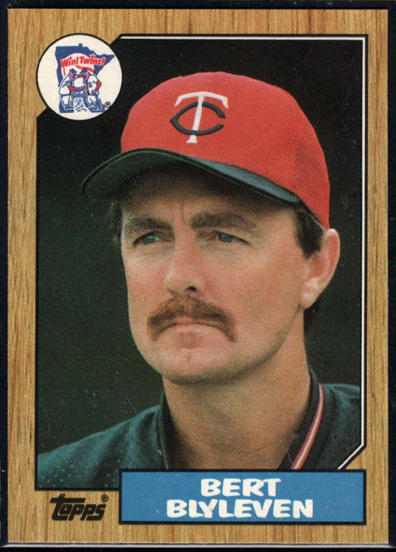 1987 Topps #25 Bert Blyleven Twins Image 1