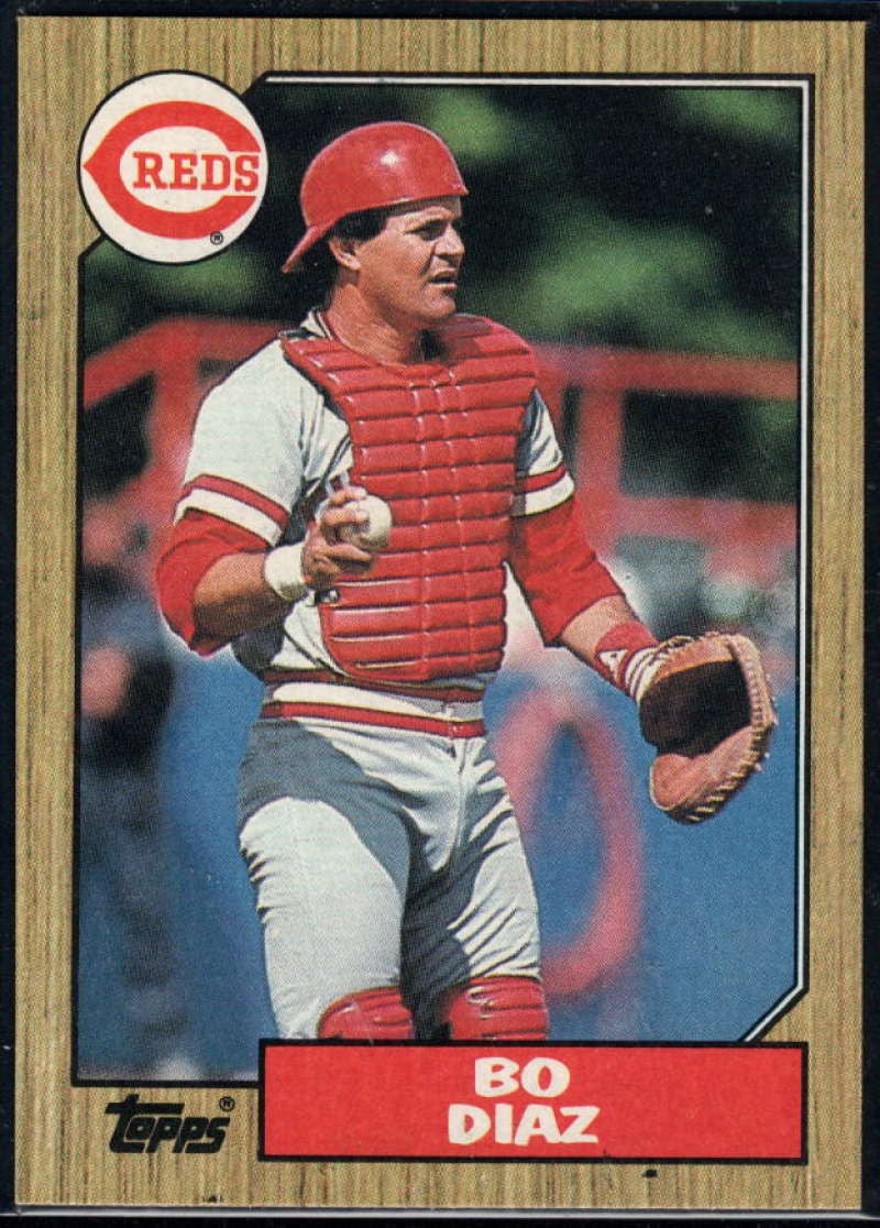 1987 Topps #41 Bo Diaz Reds