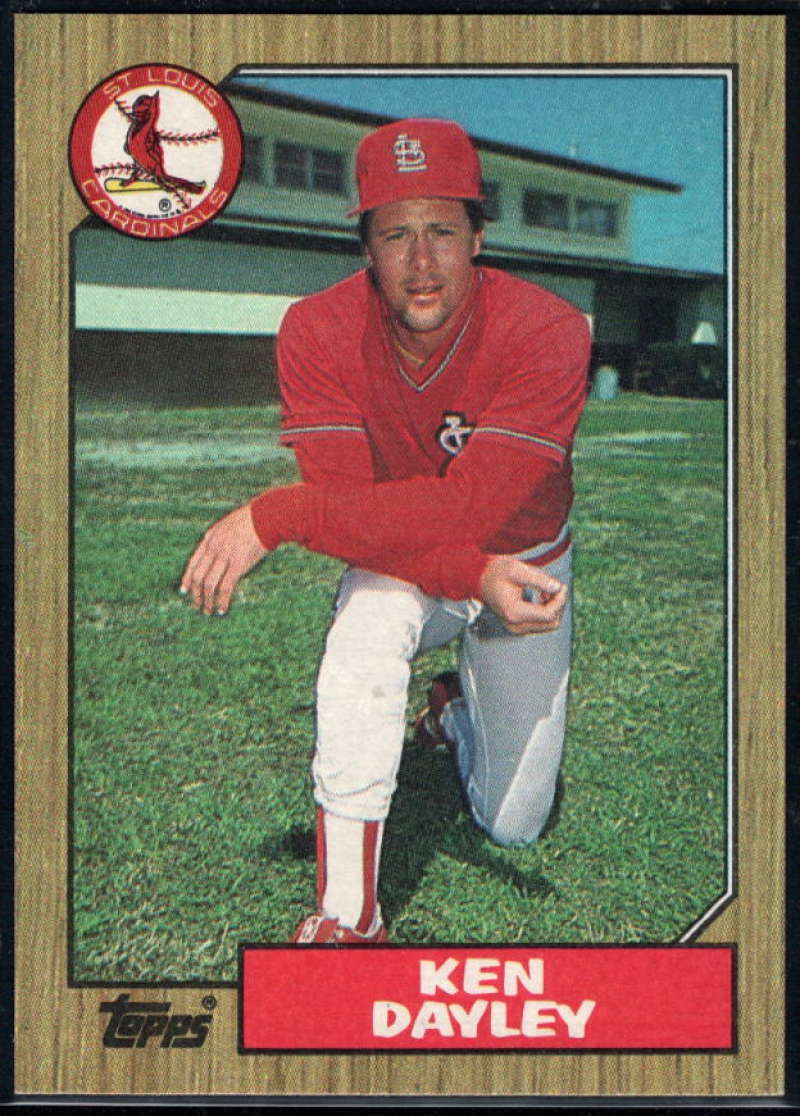 1987 Topps #59 Ken Dayley Cardinals Image 1