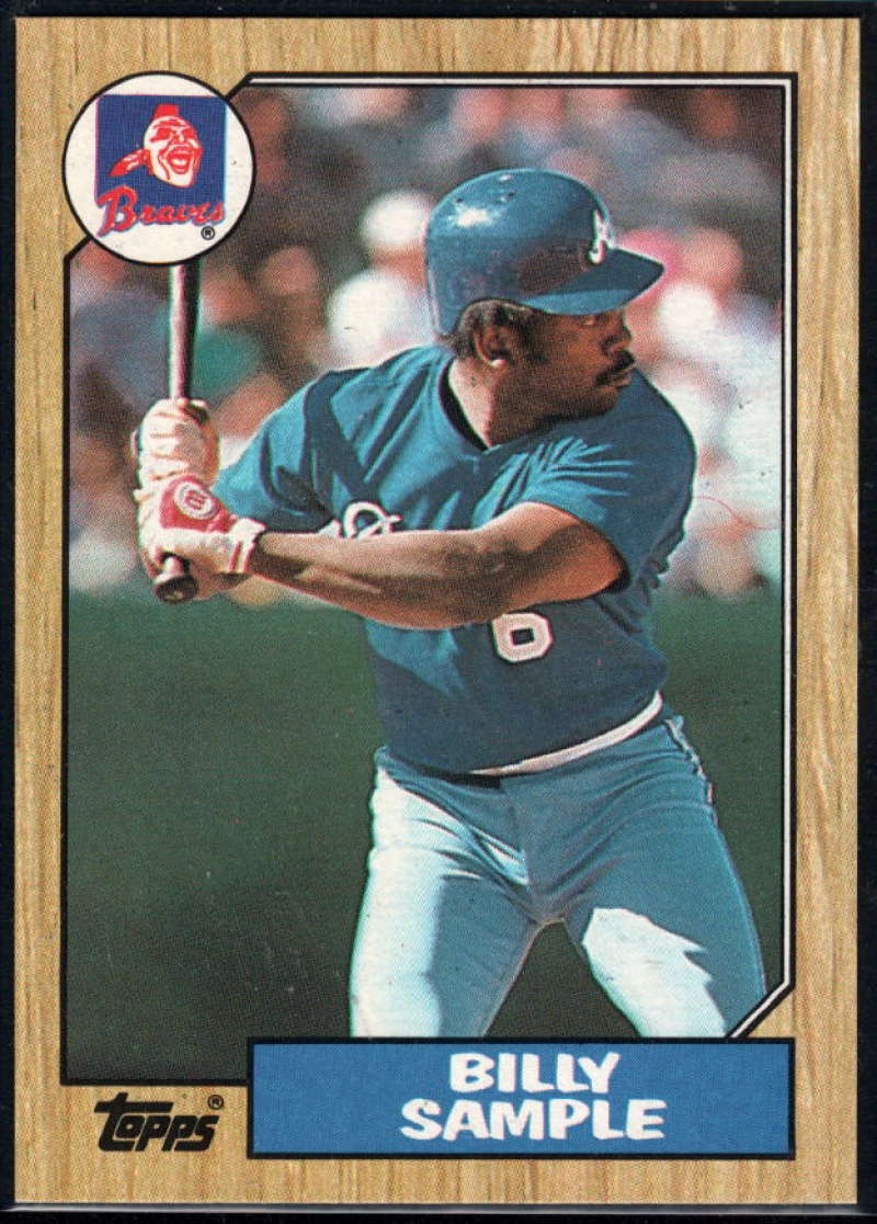 1987 Topps #104 Billy Sample Braves Image 1