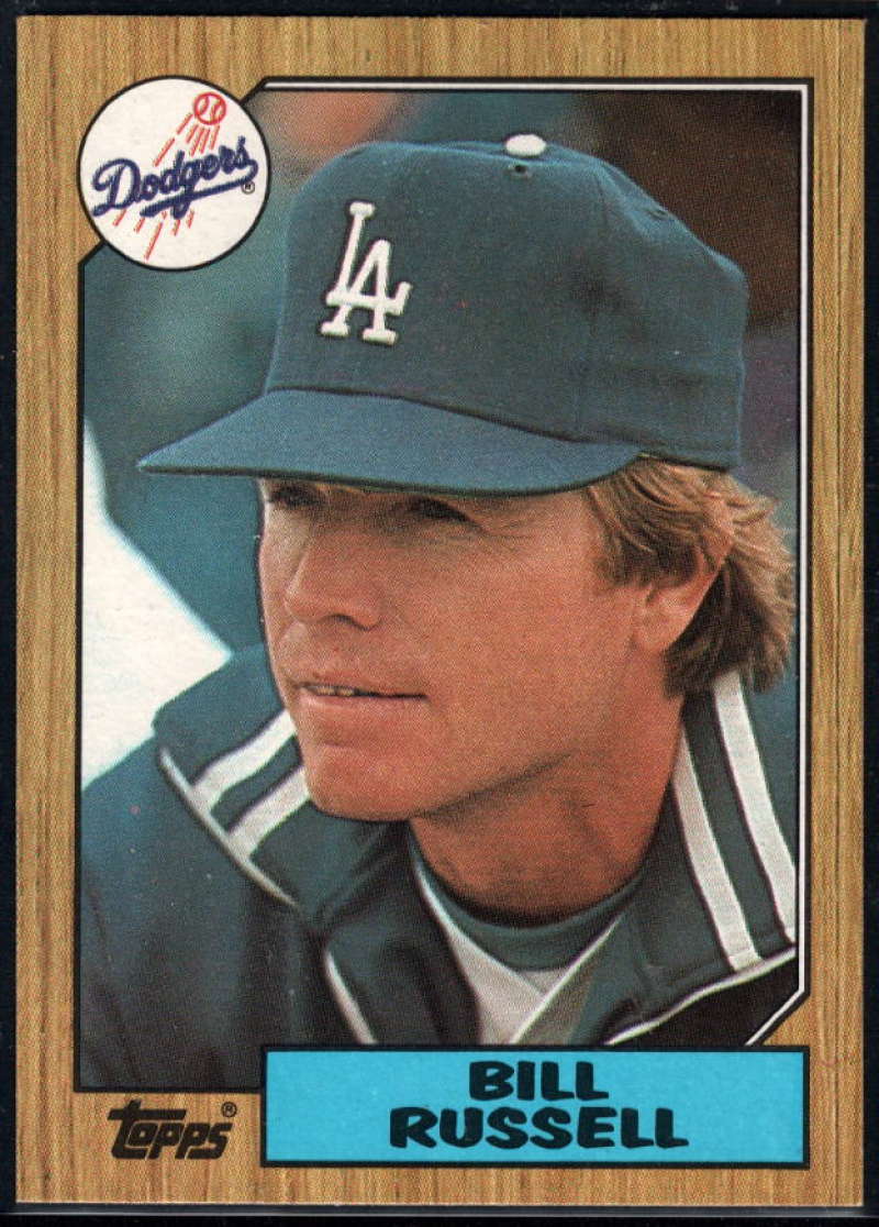 1987 Topps #116 Bill Russell Dodgers Image 1
