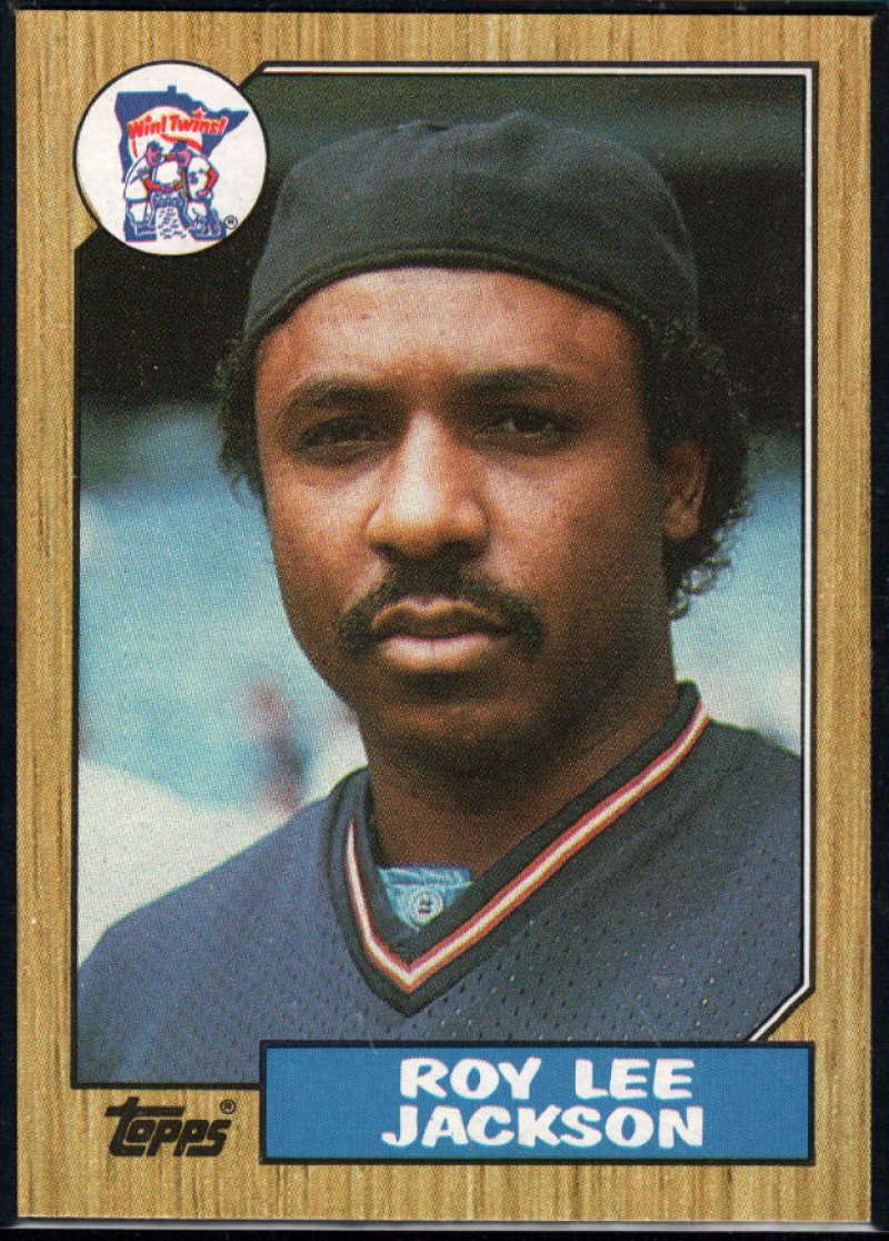 1987 Topps #138 Roy Lee Jackson Twins Image 1