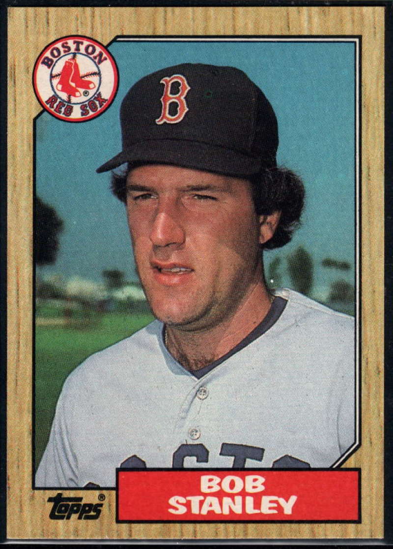1987 Topps #175 Bob Stanley Red Sox Image 1
