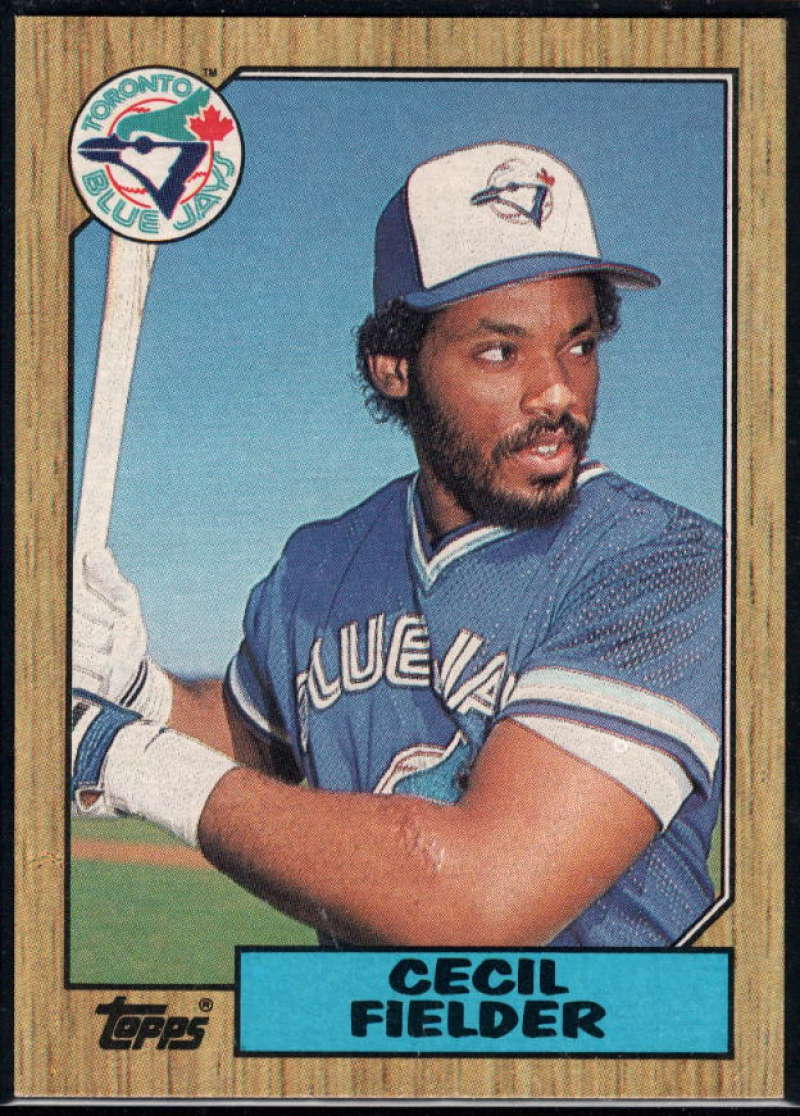 1987 Topps #178 Cecil Fielder Blue Jays Image 1
