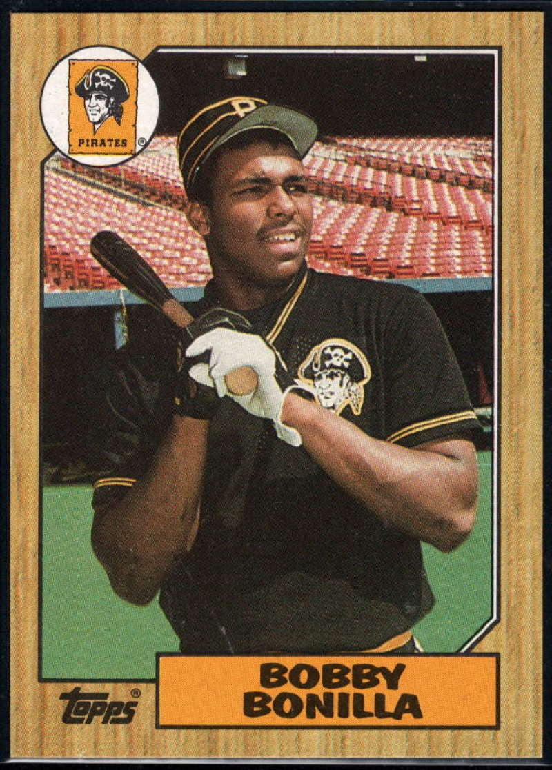 1987 Topps #184 Bobby Bonilla RC Rookie Pirates