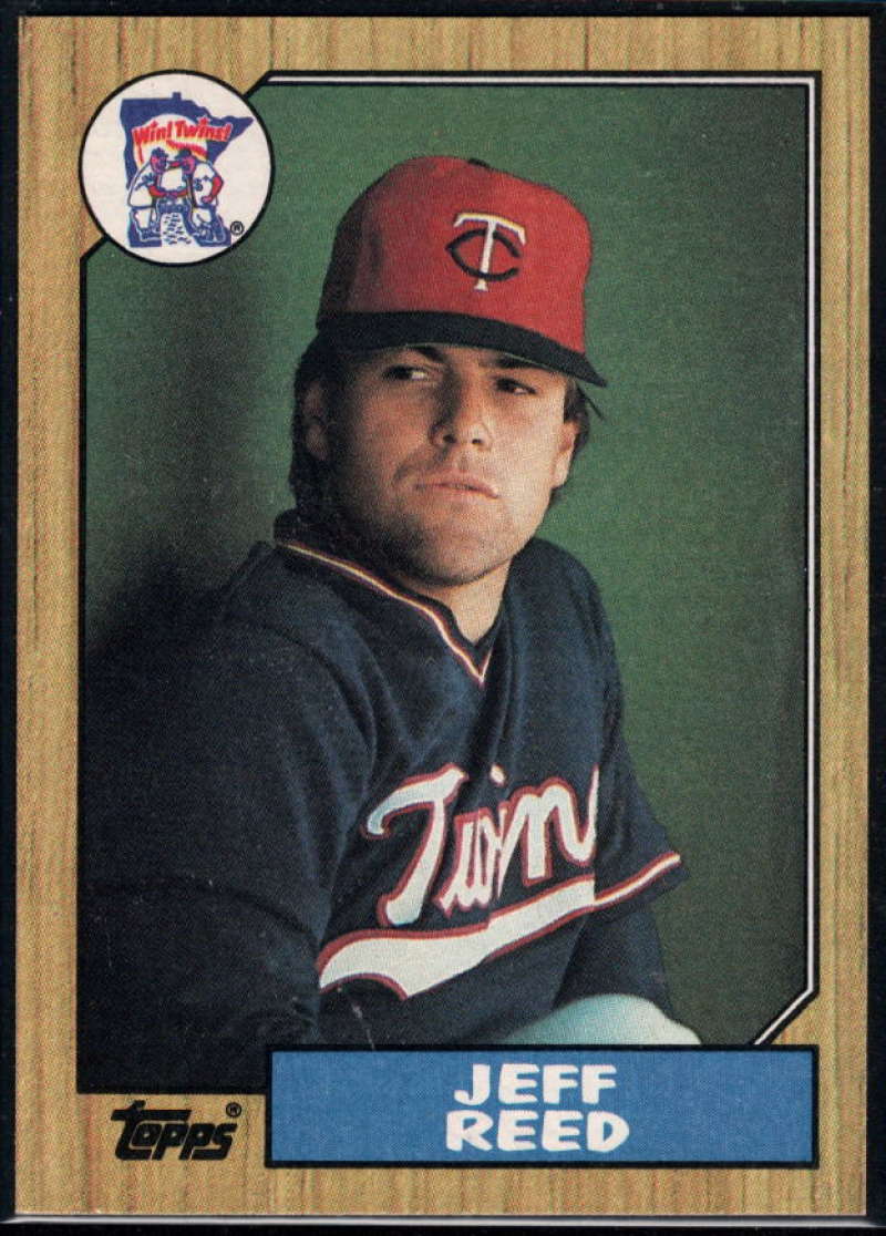 1987 Topps #247 Jeff Reed Twins Image 1