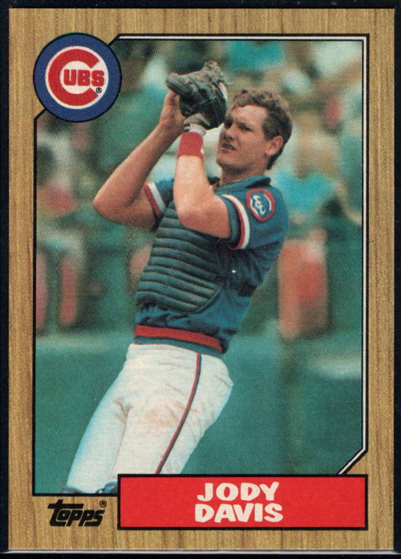 1987 Topps #270 Jody Davis Cubs Image 1