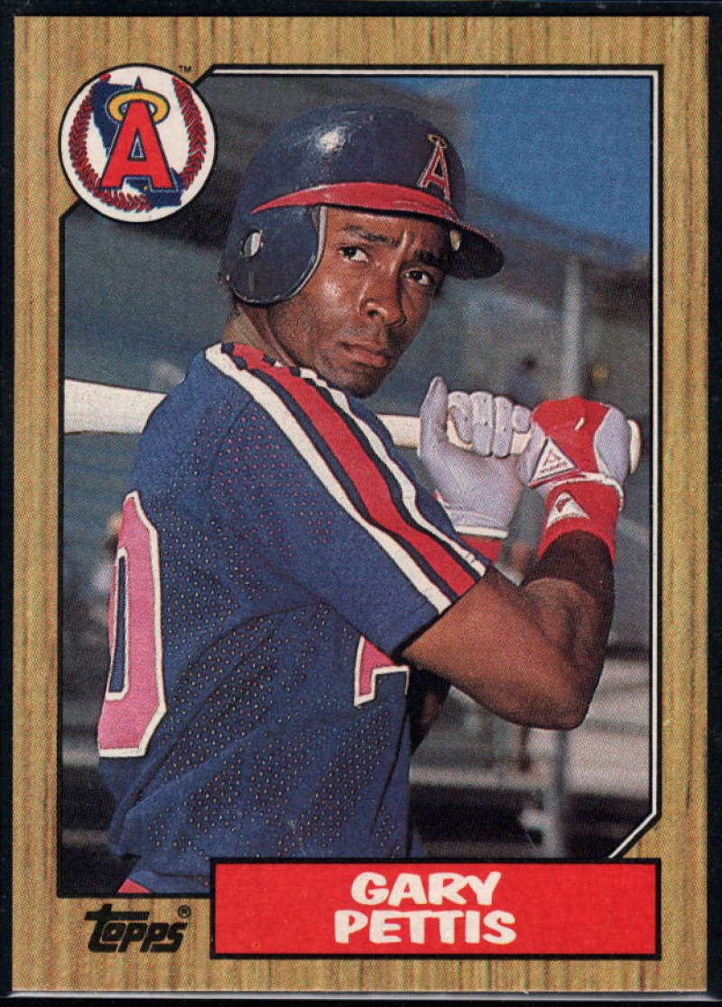 1987 Topps #278 Gary Pettis Angels Image 1