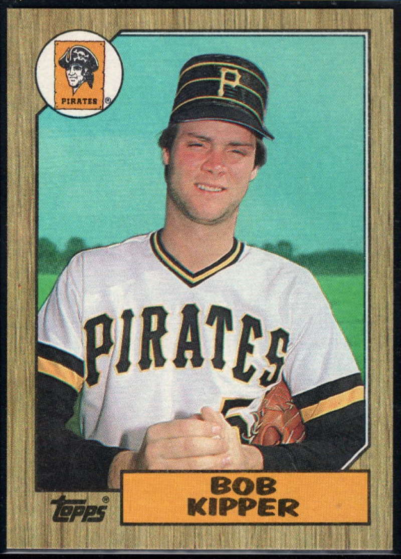 1987 Topps #289 Bob Kipper Pirates Image 1