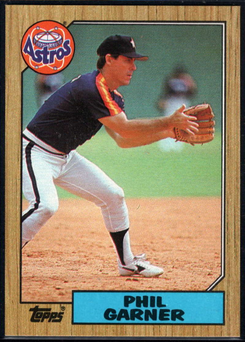 1987 Topps #304 Phil Garner Astros Image 1