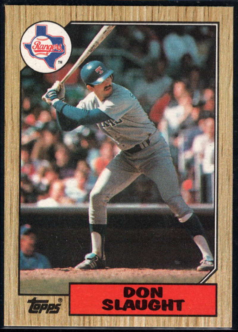 1987 Topps #308 Don Slaught Rangers Image 1