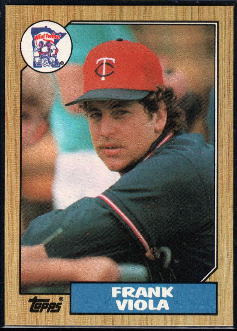 1987 Topps #310 Frank Viola Twins Image 1