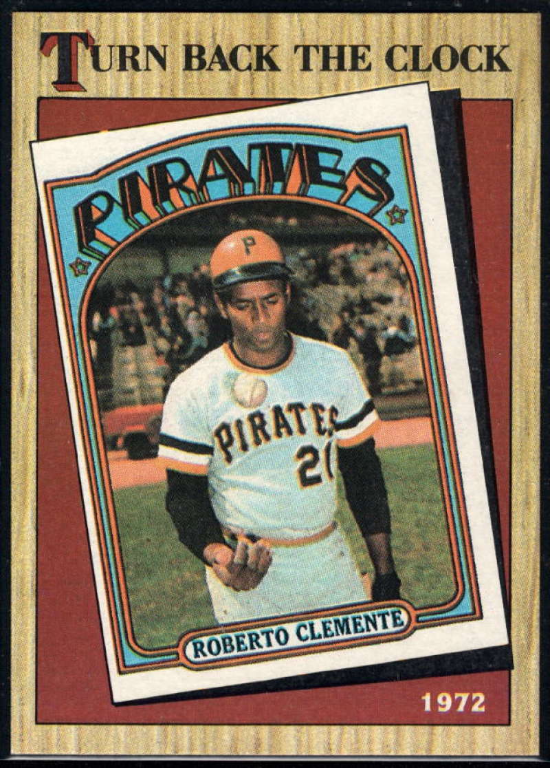 1987 Topps #313 Roberto Clemente Pirates TBC Image 1