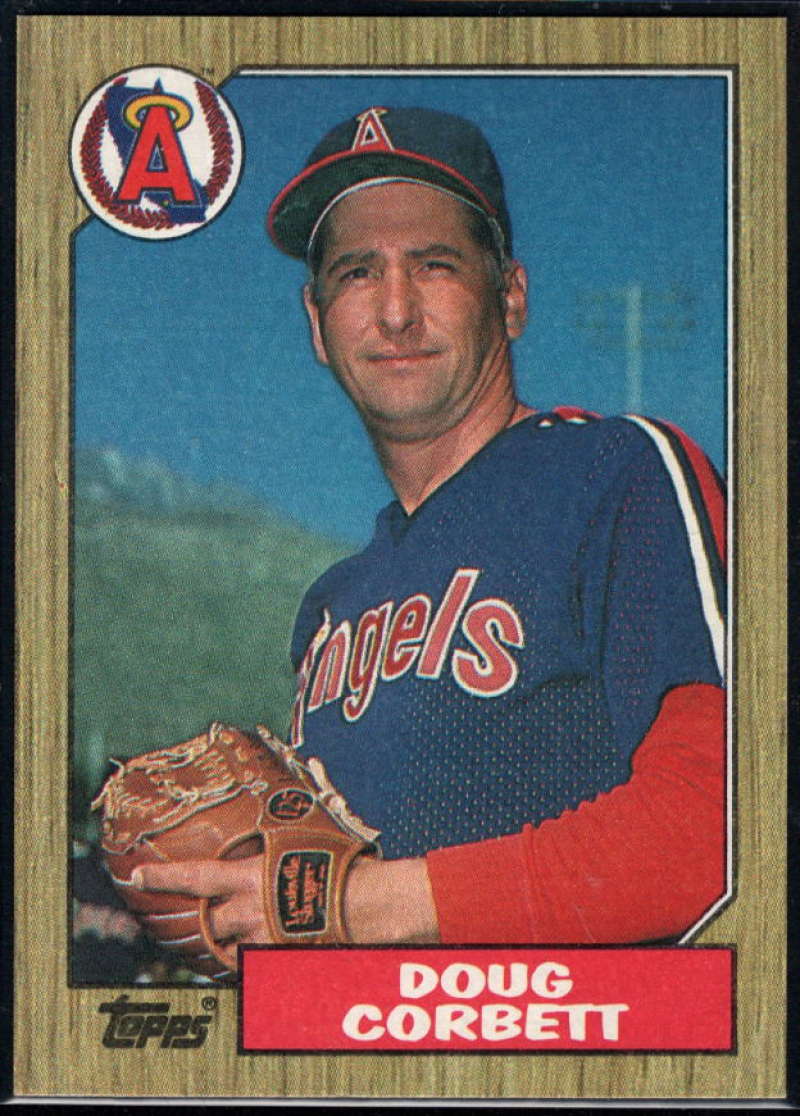 1987 Topps #359 Doug Corbett Angels Image 1