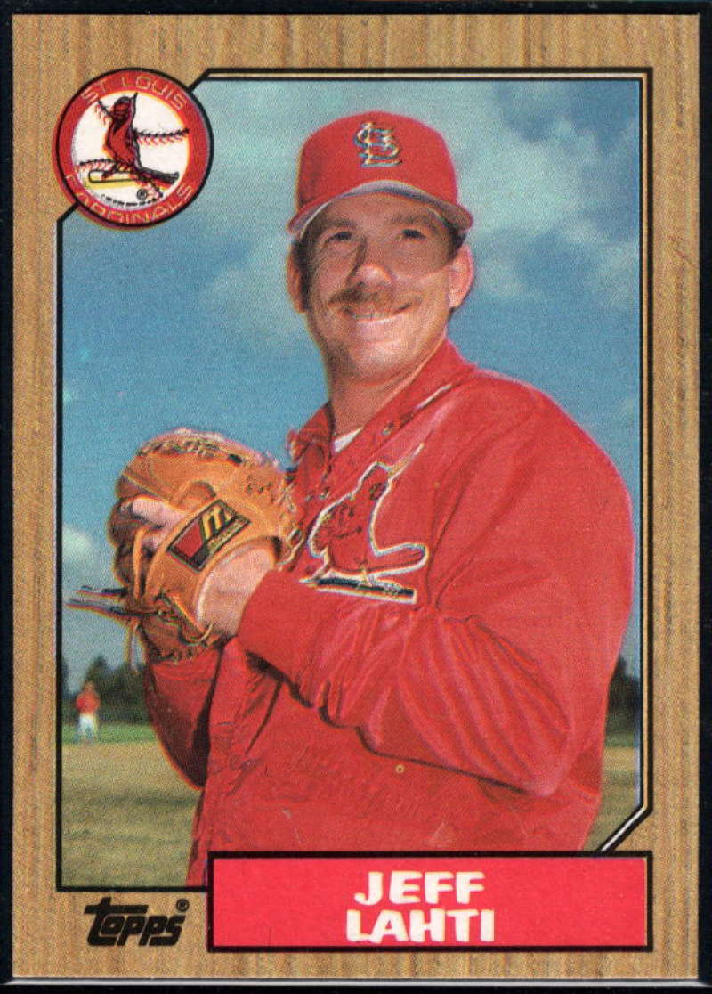 1987 Topps #367 Jeff Lahti Cardinals Image 1
