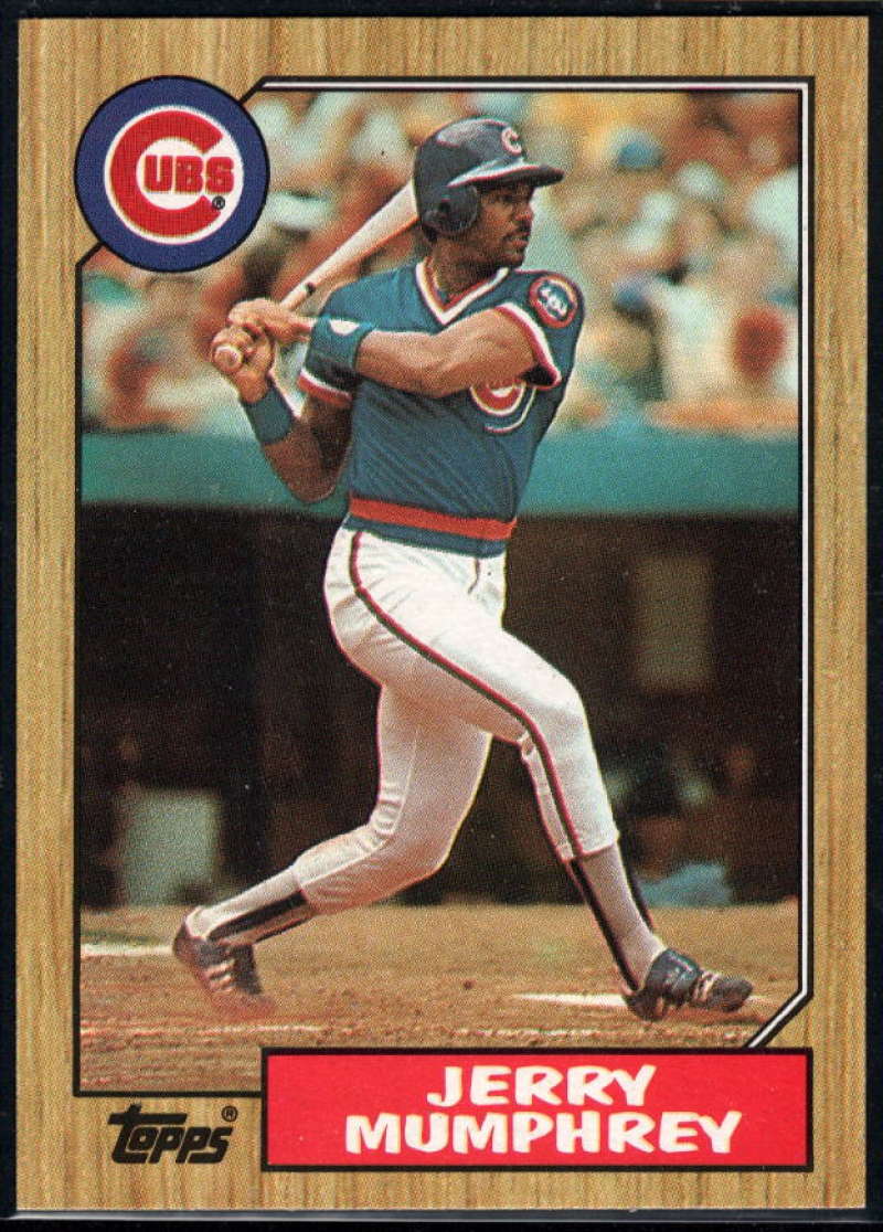 1987 Topps #372 Jerry Mumphrey Cubs Image 1