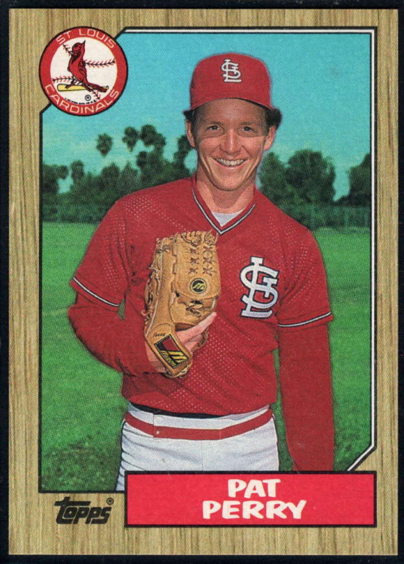 1987 Topps #417 Pat Perry Cardinals Image 1