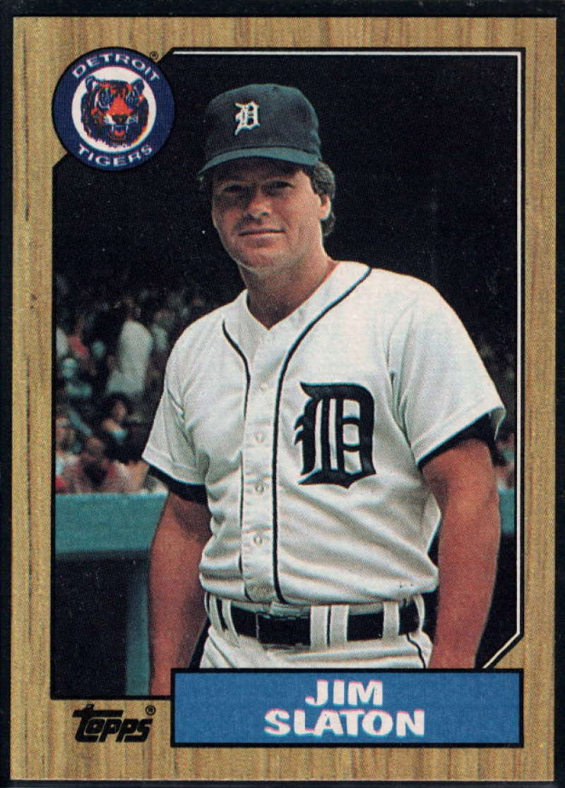 1987 Topps #432 Jim Slaton Tigers Image 1