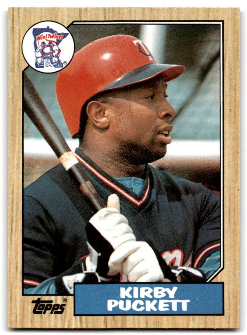 1987 Topps #450 Kirby Puckett Twins Image 1