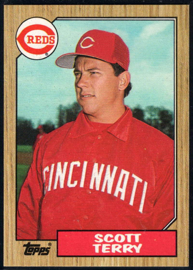 1987 Topps #453 Scott Terry RC Rookie Reds Image 1