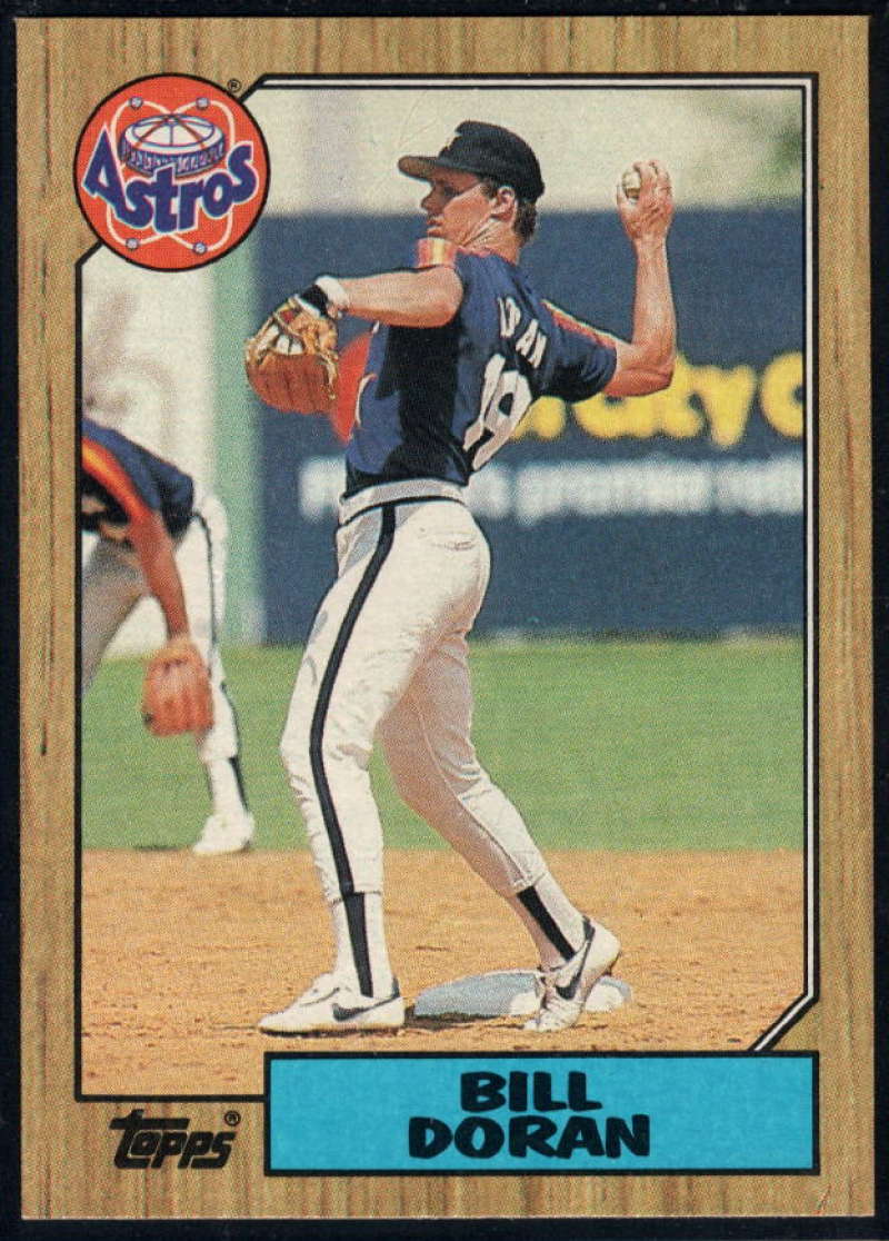 1987 Topps #472 Bill Doran Astros Image 1