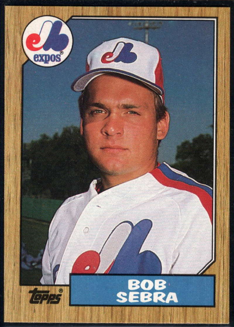 1987 Topps #479 Bob Sebra Expos Image 1