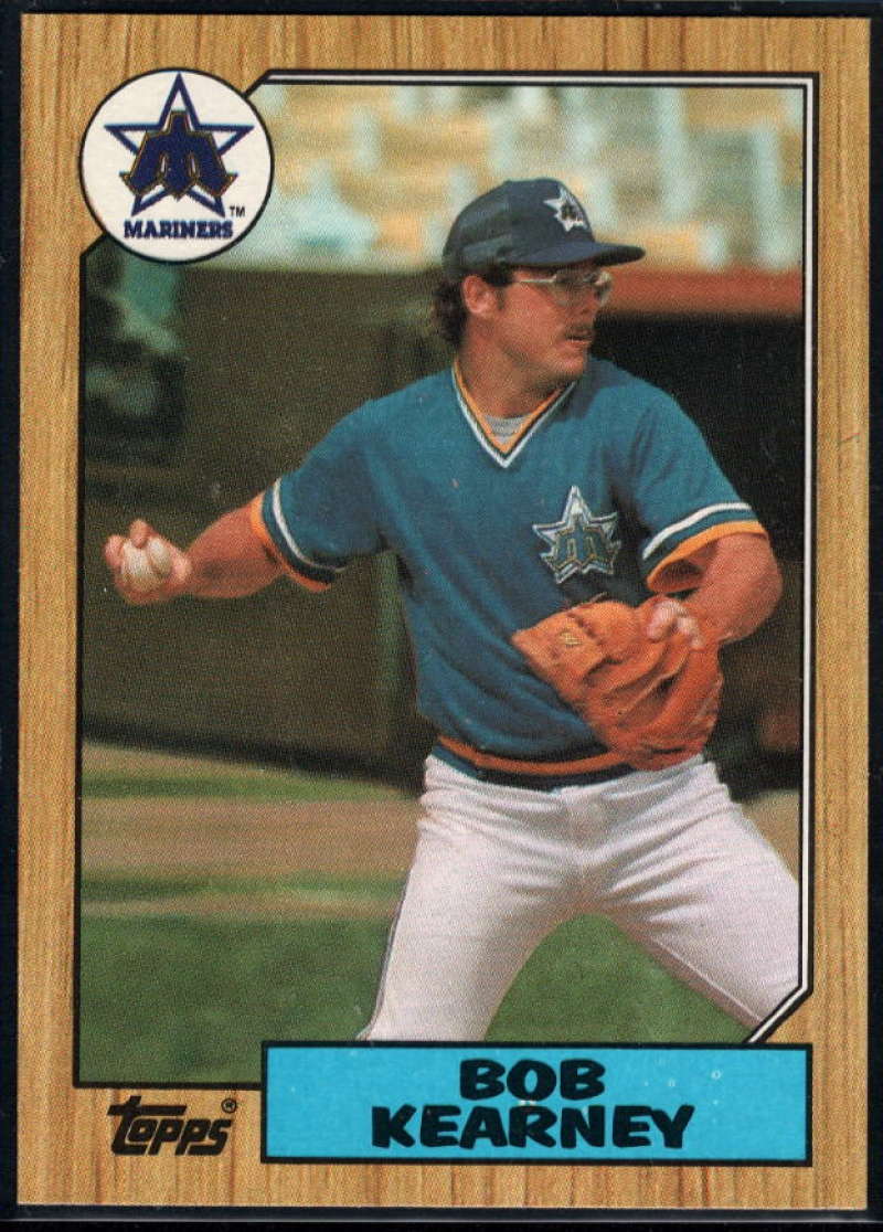 1987 Topps #498 Bob Kearney Mariners Image 1