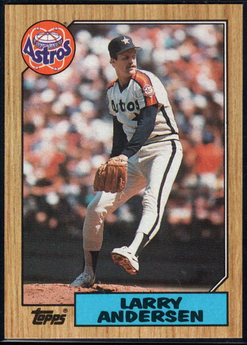 1987 Topps #503 Larry Andersen Astros Image 1