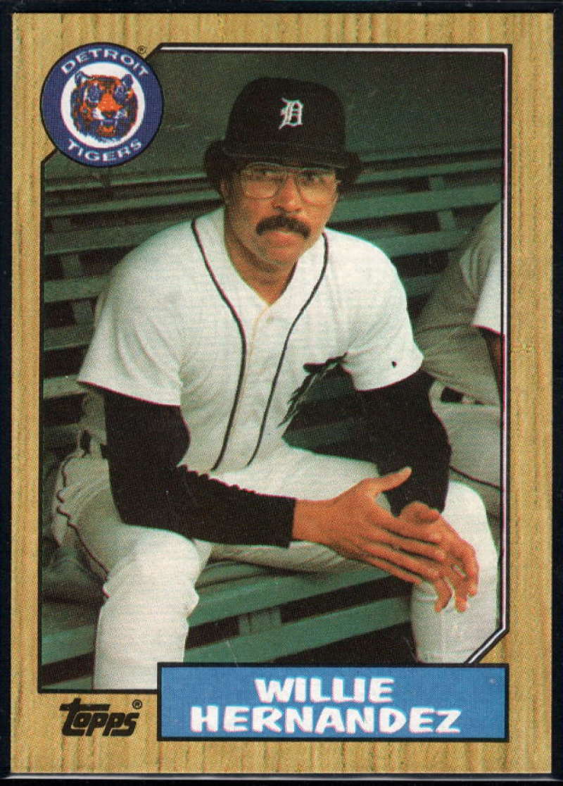1987 Topps #515 Willie Hernandez Tigers Image 1