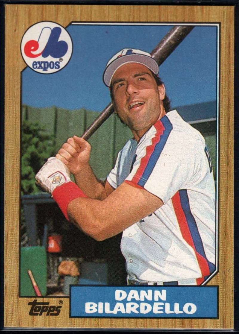 1987 Topps #577 Dann Bilardello Expos Image 1