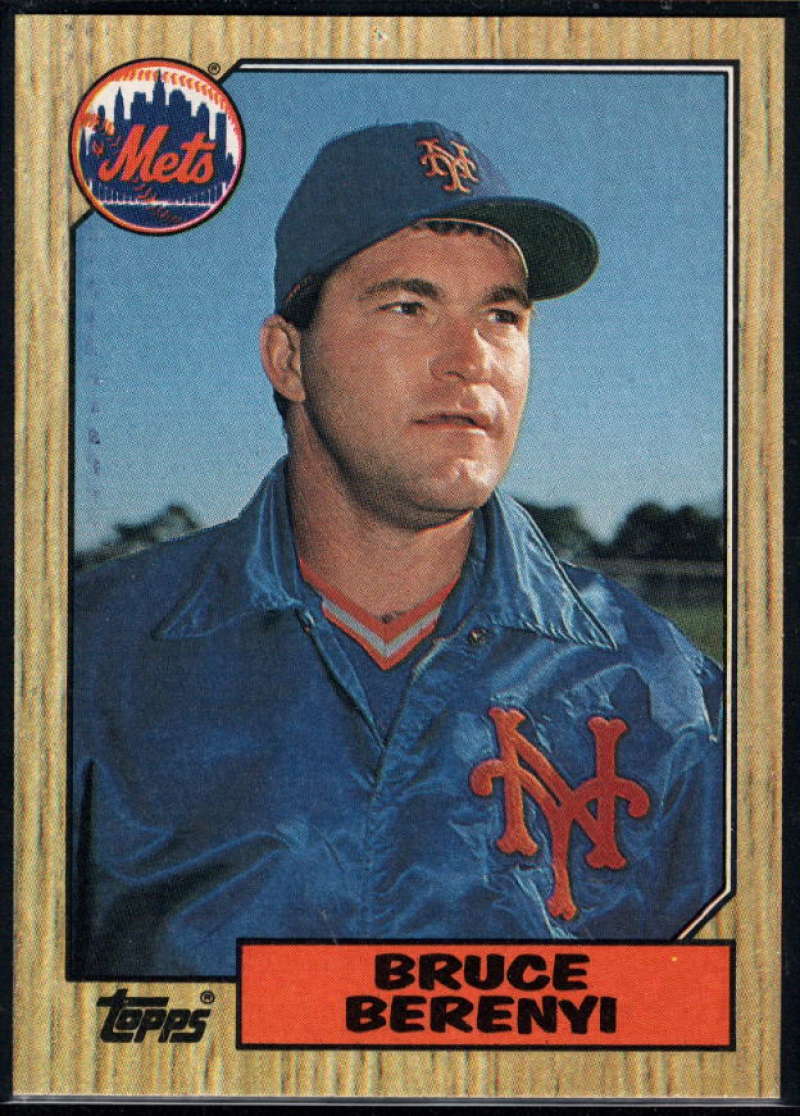 1987 Topps #582 Bruce Berenyi Mets Image 1