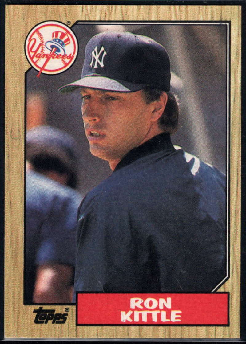 1987 Topps #584 Ron Kittle Yankees Image 1