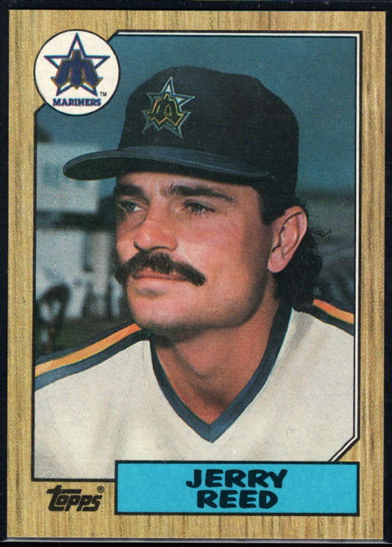 1987 Topps #619 Jerry Reed Mariners Image 1